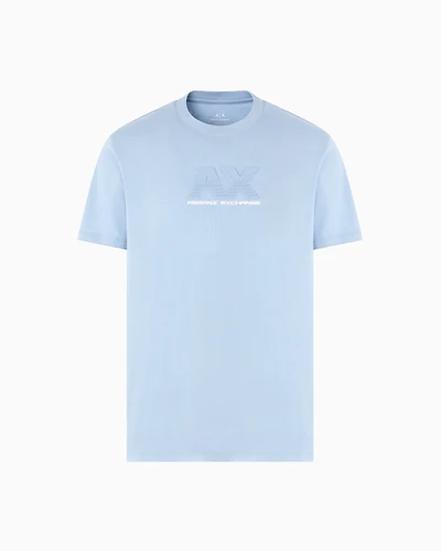 Regular fit T-shirt with embossed logo