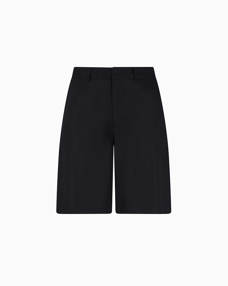 Lyocell Bermuda Shorts