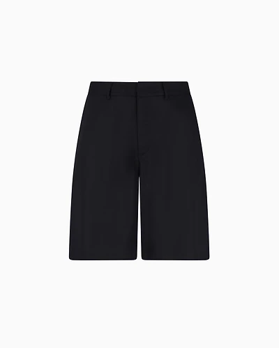 Lyocell Bermuda Shorts