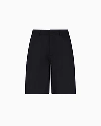 Lyocell Bermuda Shorts