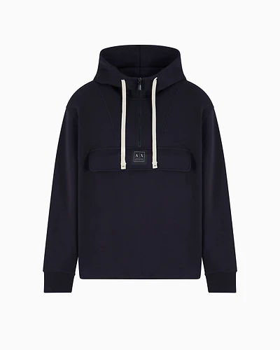 Half zip hoodie