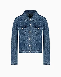 ASV Allover Logo Denim Jacket