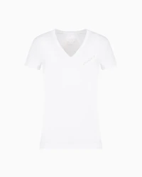 Slim fit T-shirt with signature logo