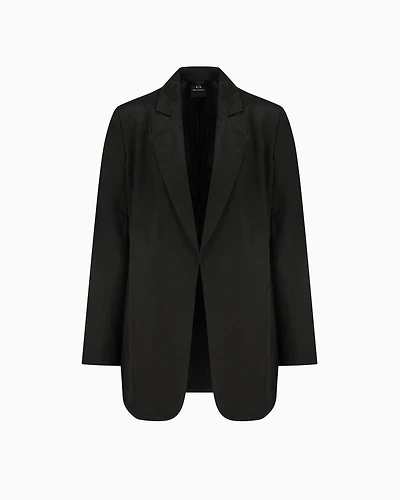 Open jacket flowing fabric