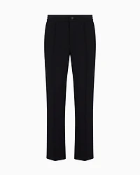 Cotton interlock trousers