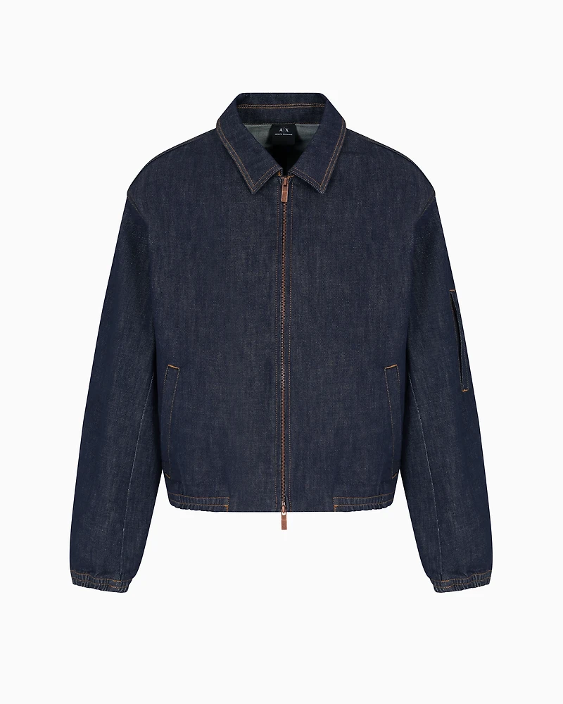 Denim Bomber Jacket