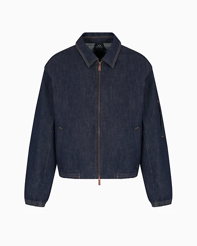 Denim Bomber Jacket
