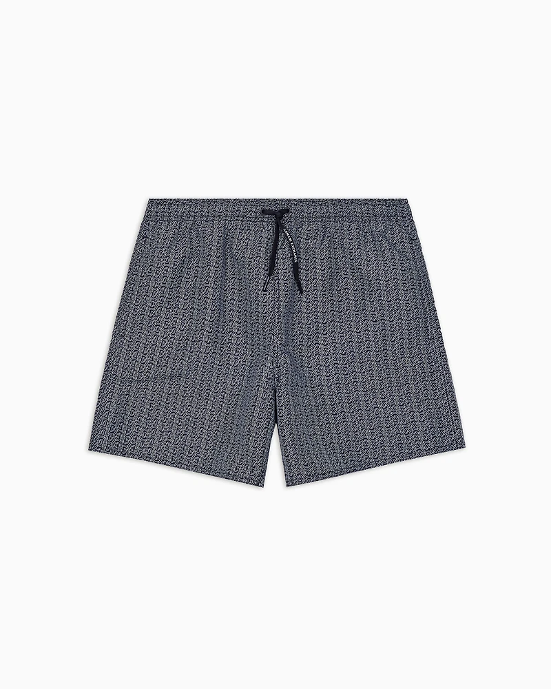 Patterned boxer costume