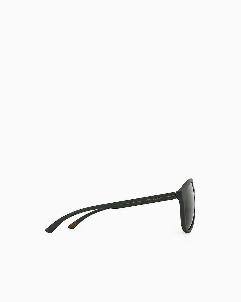 Armani Exchange - Men’s aviator sunglasses, Man, Green, Size: 59L