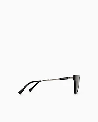 Armani Exchange - Women’s cat-eye sunglasses, Woman, Black, Size: 55L
