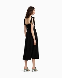 Longuette dress viscose