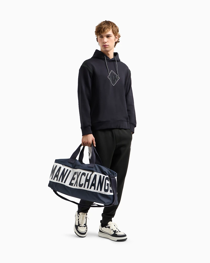 Hoodie with maxi logo on the chest