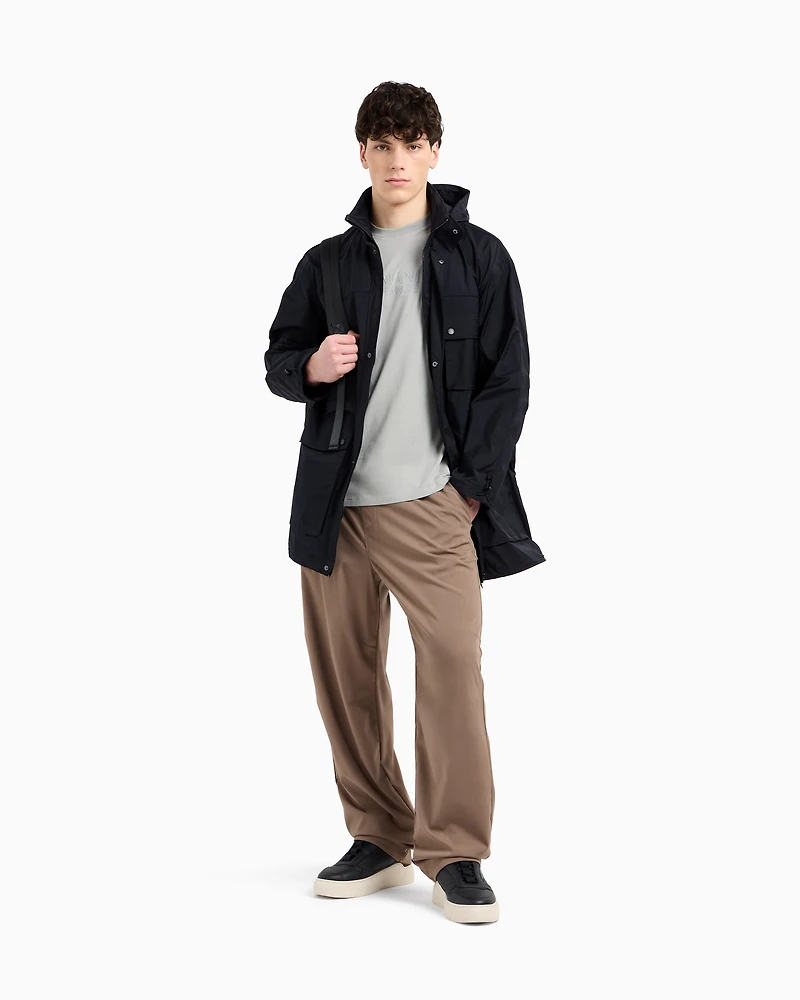 Trench with maxi pockets