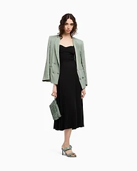 Longuette dress viscose