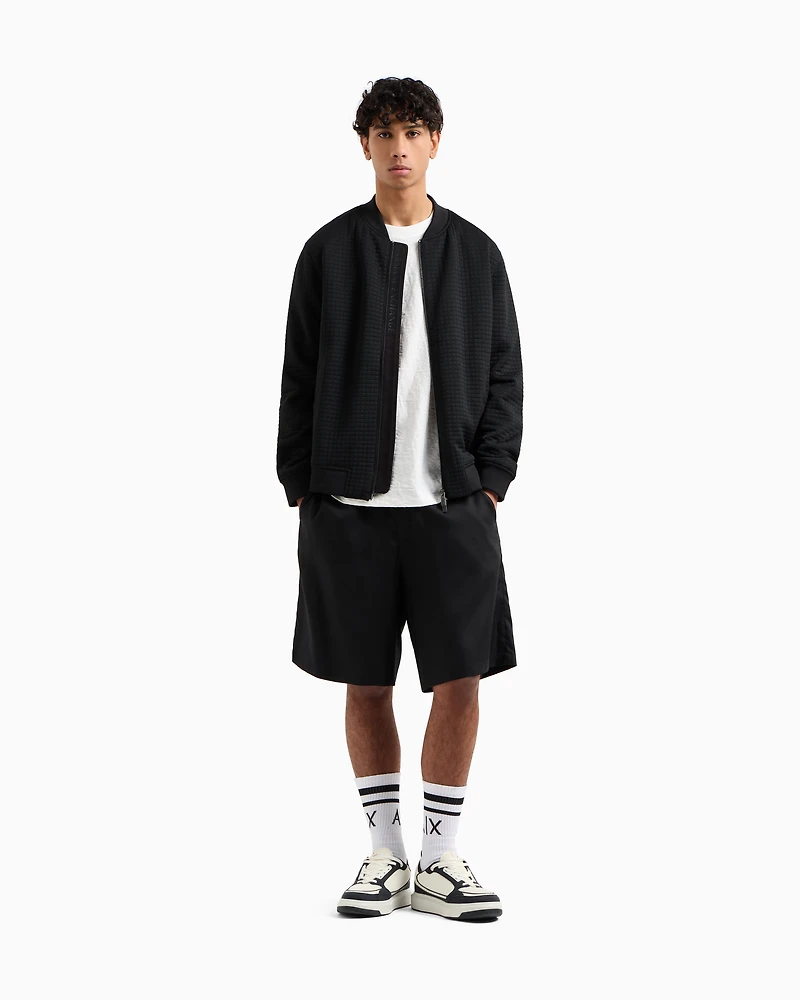 Mercerized cotton basic t-shirt