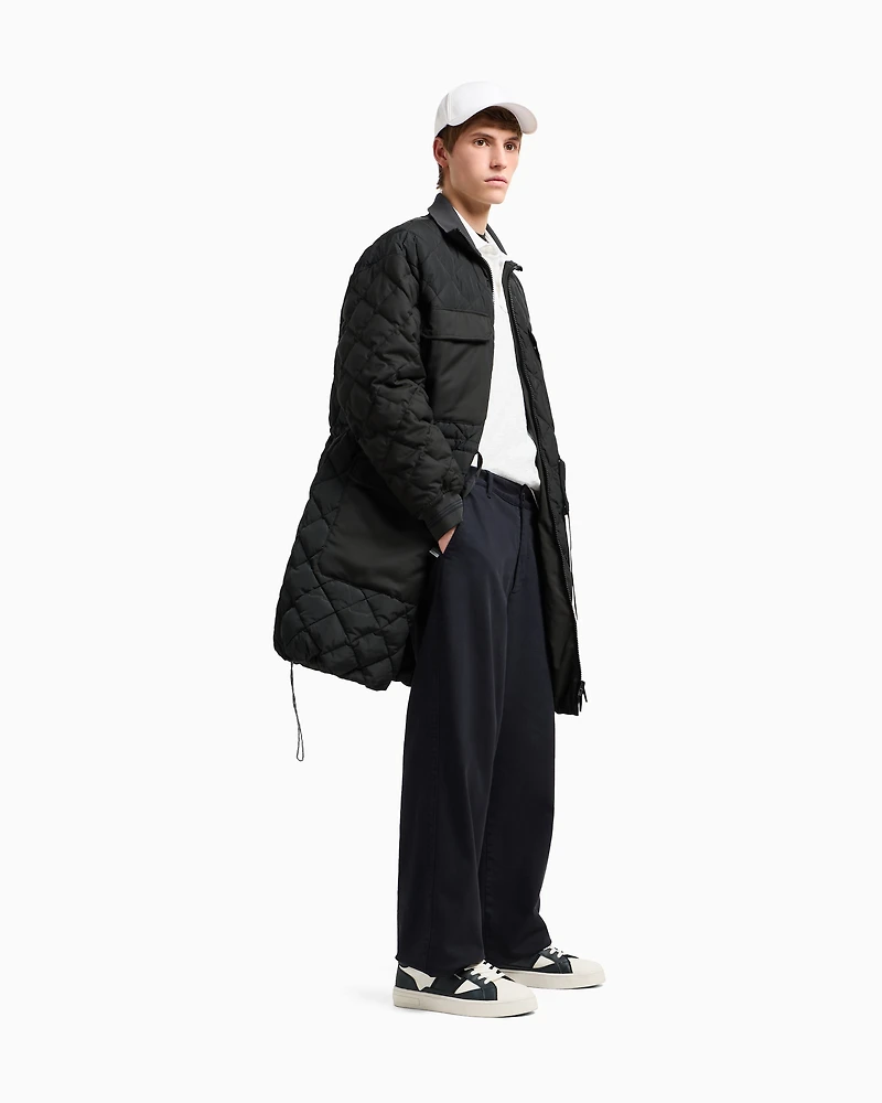 Quilted jacket with max pockets