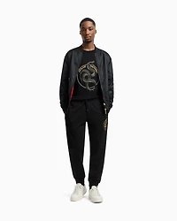 Fleece jogger trousers