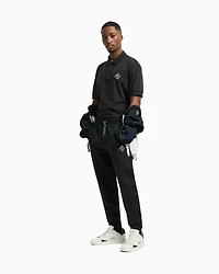 Jogger pants sweatshirt with contrasting inserts