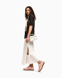 Relaxed fit T-shirt with maxi print