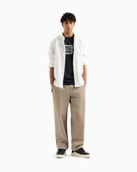 Regular fit T-shirt with logo