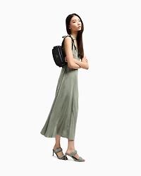 Longuette dress viscose
