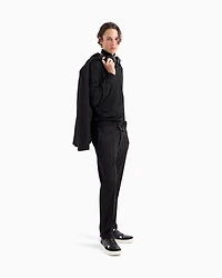 Virgin wool turtleneck sweater