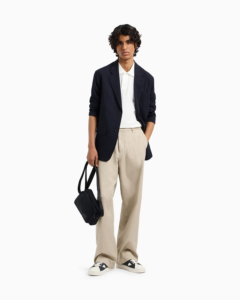 Regular fit pique polo