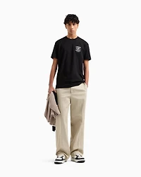 Regular fit T-shirt with central logo