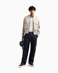 Bomber with maxi pockets