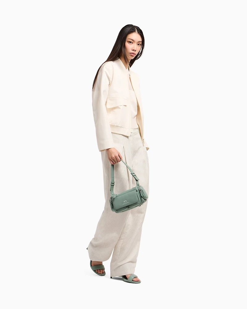 Blouson with zip and pockets