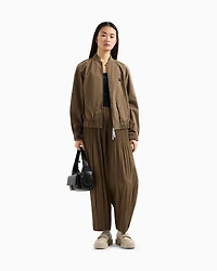 Bomber jacket laminated fabric