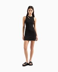 Short Jersey Sheath Dress