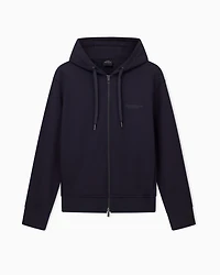 Basic zip-up hoodie