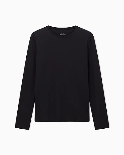 Pima Cotton Long Sleeve T-Shirt