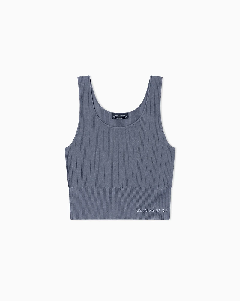 Wide ribbed top