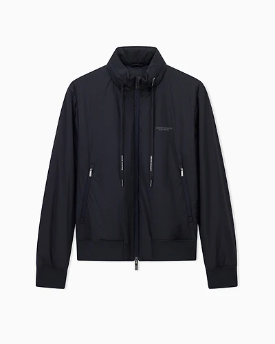 Stretch nylon jacket