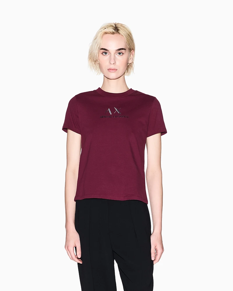 Regular fit T-shirt with graphic logo