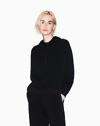 Half zip hoodie