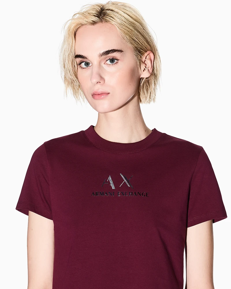 Regular fit T-shirt with graphic logo