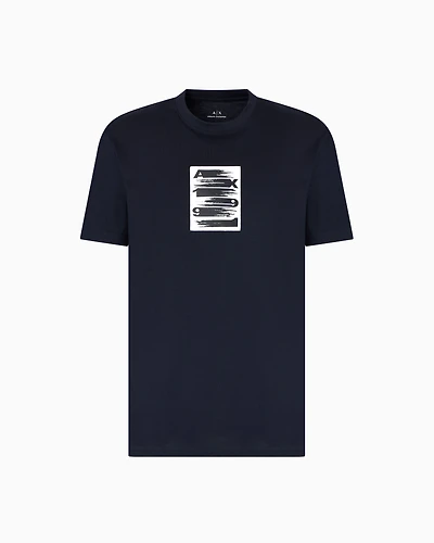 Regular fit T-shirt with abstract logo