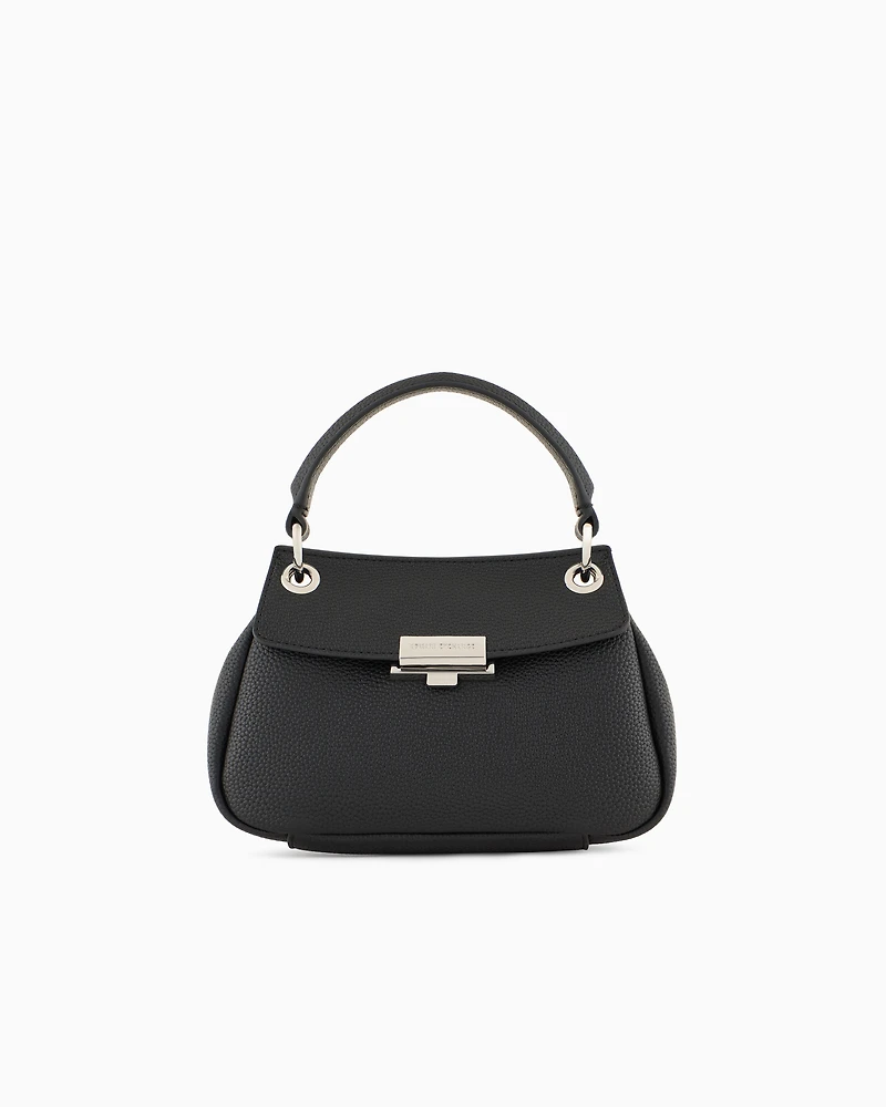 Handbag with metal details