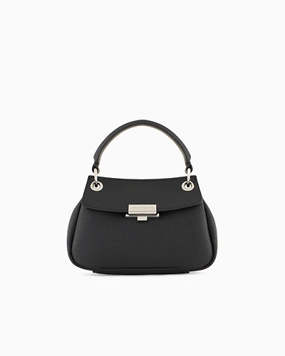 Handbag with metal details