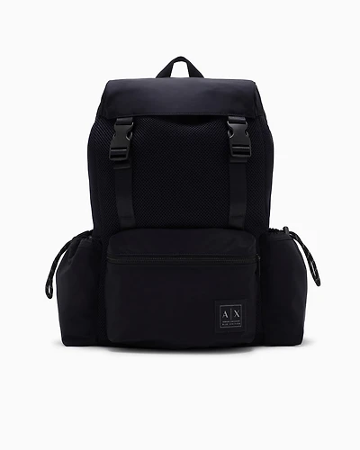 Backpack with side pockets