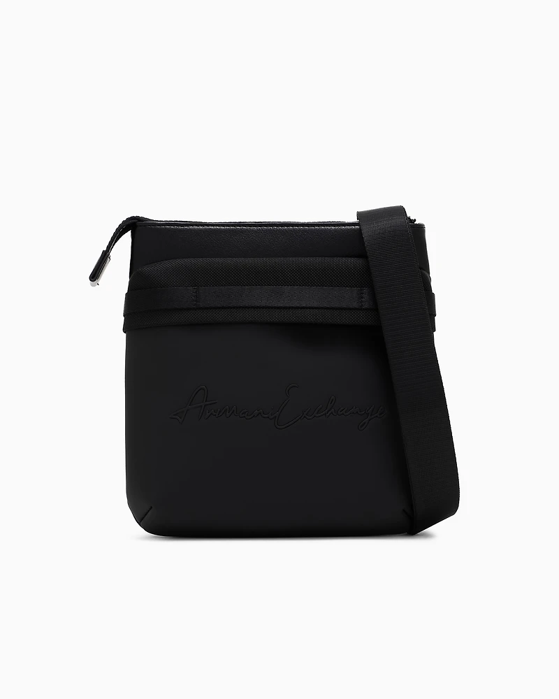 Shoulder bag with external pocket