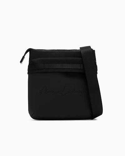 Shoulder bag with external pocket