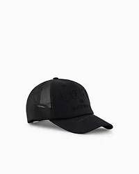 Hat with mesh insert