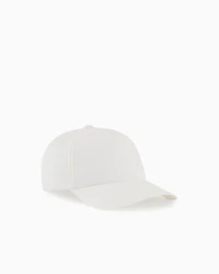 Cotton visor hat with logo