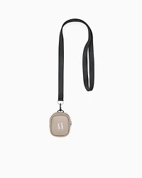 Headphone holder with strap