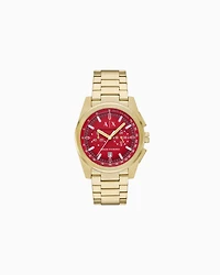  Chronograph Gold-Tone Stainless Steel Watch