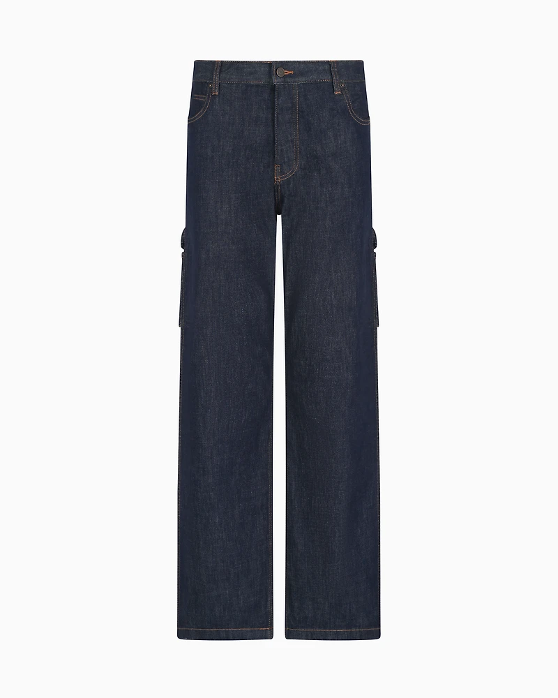 J87 regular fit jeans with side details